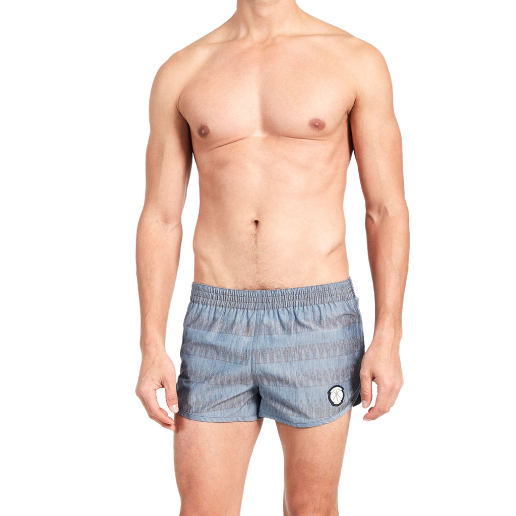 BRADEN - Japanese Denim Over Print w/ Sportsmen