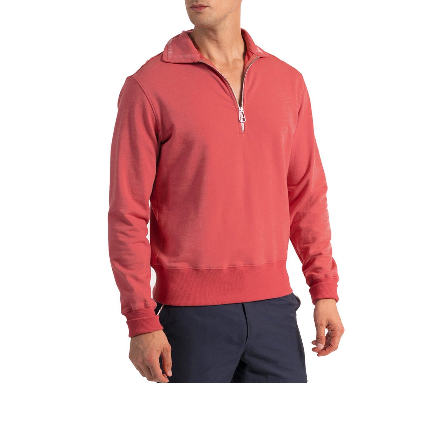 Red half on sale zip pullover