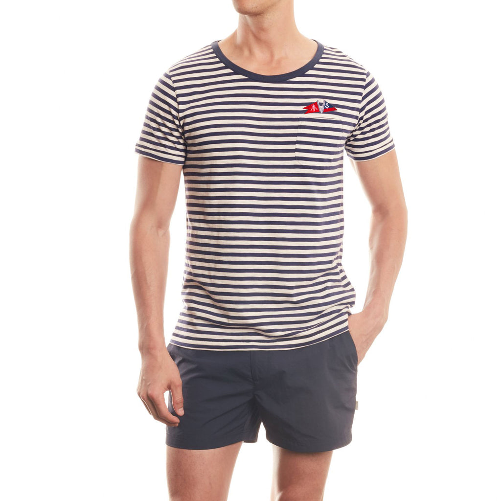 ROSS II- SEACRAFT BURGEE CAPE STRIPE