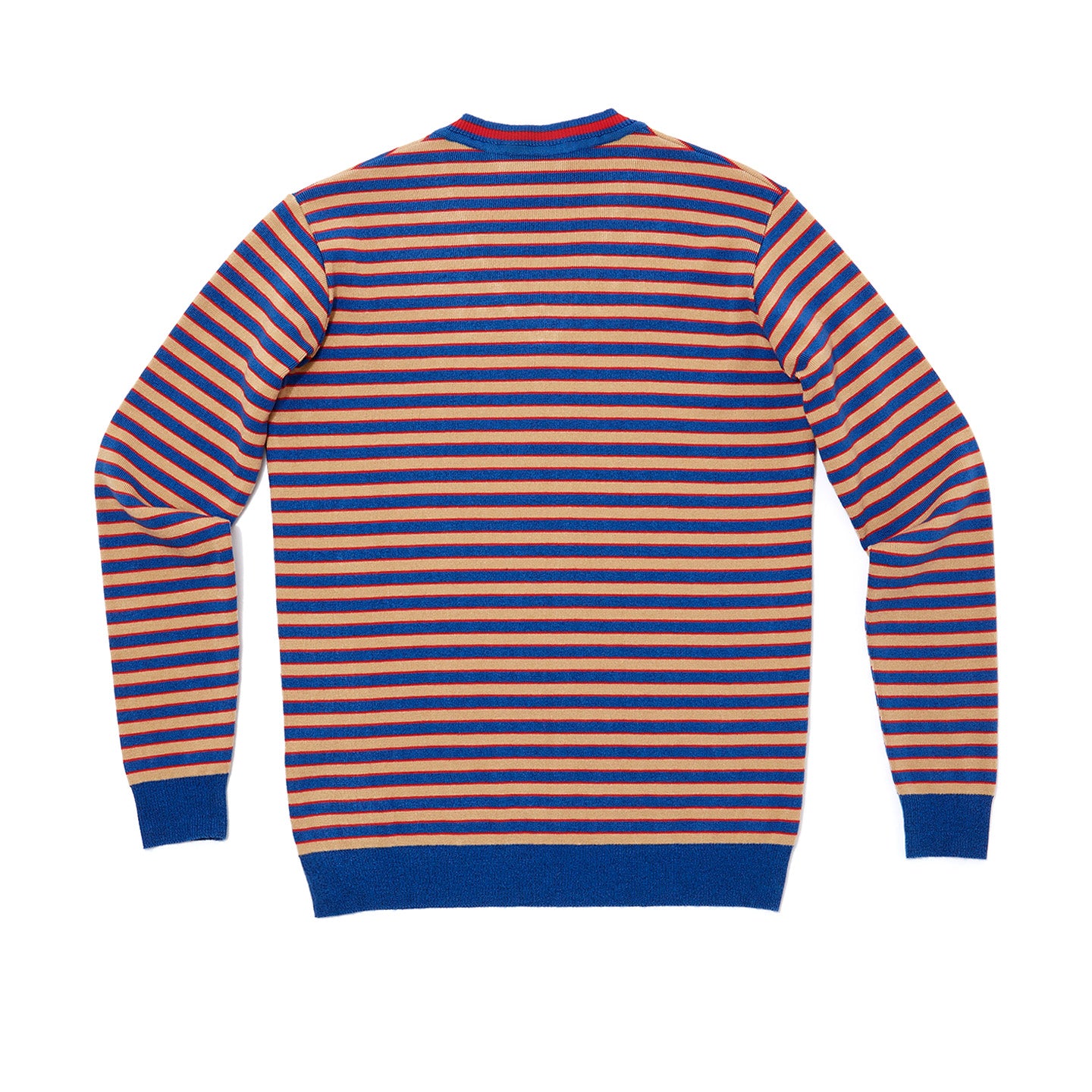 Red best sale striped sweatshirt